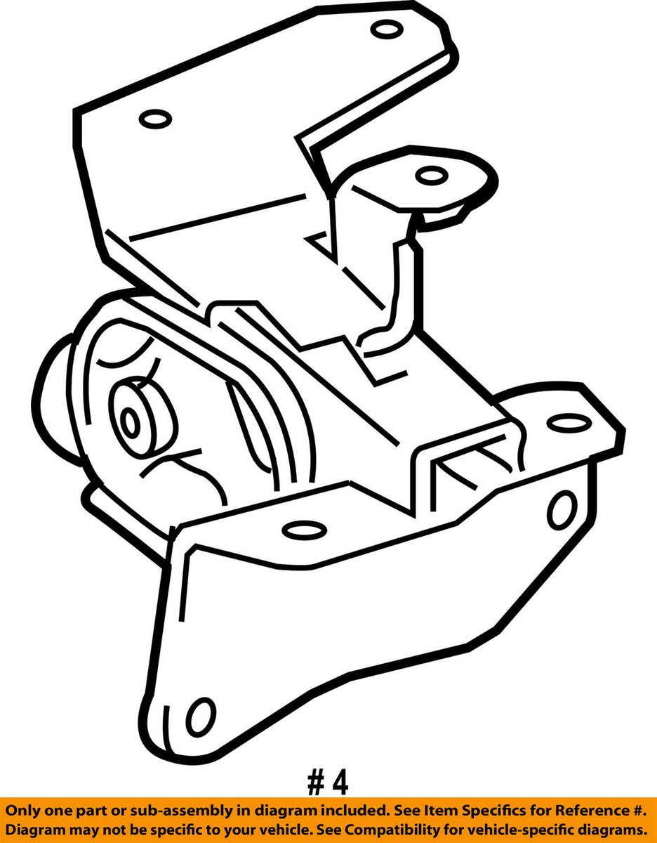 koron 12372-0H100 Engine Mount for Toyota Corolla Matrix 1.8L AT