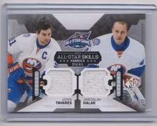 15-16 2015-16 SP Game Used All-Star Skills Dual Fabrics #AS24 Tavares/Halak 