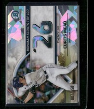 2023 Bowman #BTP-26 Bowman Scouts Top 100 Atomic Refractor Curtis Mead #/150