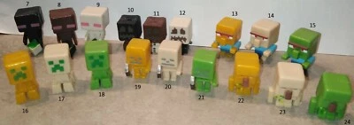 Mini figurine thème Minecraft au choix parmi plusieurs modèles différents - Photo 1/2