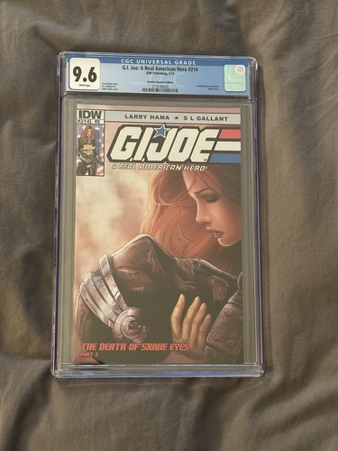 G.I. Joe #214 CGC 9.6 (IDW) (Retailer Incentive Variant)