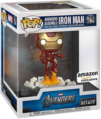 Funko Pop Marvel Avengers Assemble Series Iron Man 584 Amazon