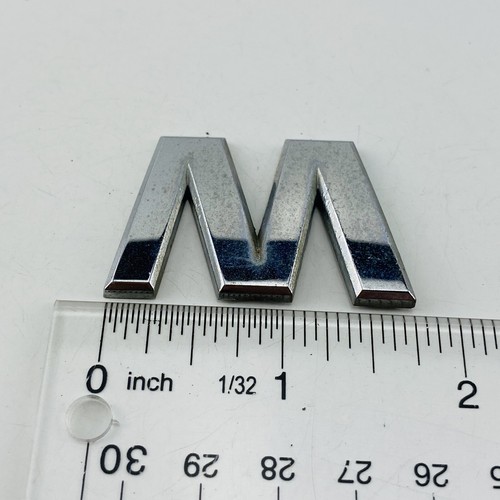 2003-2007 Nissan Murano Emblem Badge Logo Letter Gate Rear Chrome OEM D86M - Picture 2 of 6