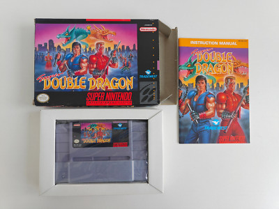 Super Double Dragon Wie Neu Super Nintendo SNES OVP 100% original