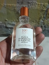 100 BON - Fleur D'Oranger & Santal  Natural Fragrances New In Box 1.7 Fl. Oz.