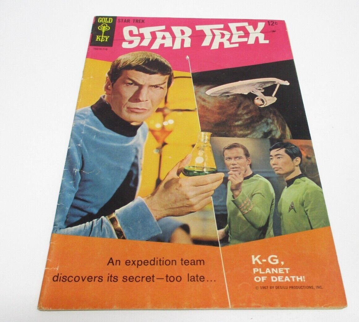 Original 1967-77 Star Trek Gold Key/Whitman Comic Book #1-61 Your