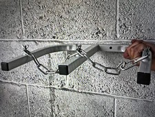 Twin Oxygen Cylinder wall bracket for Cylinder sizes F,HX,AZ,E,D,LF,VF,ZD,IQX,