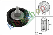 POLY V-BELT PULLEY FITS FOR D RANGER TRANSIT TRANSIT V363 22D/32D 0411-