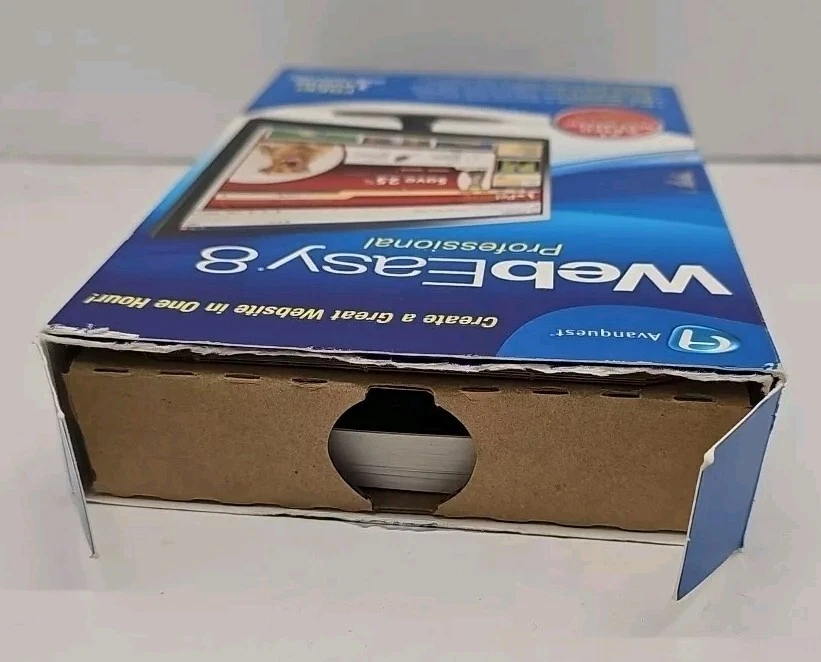 Avanquest WebEasy 8 Professional No Programming Required 500+ Templates NEW - Image 4 of 4