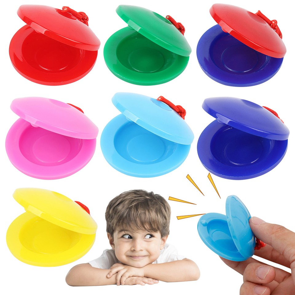 Addition Math Facts Games Plastic Finger Hand Held Percussion