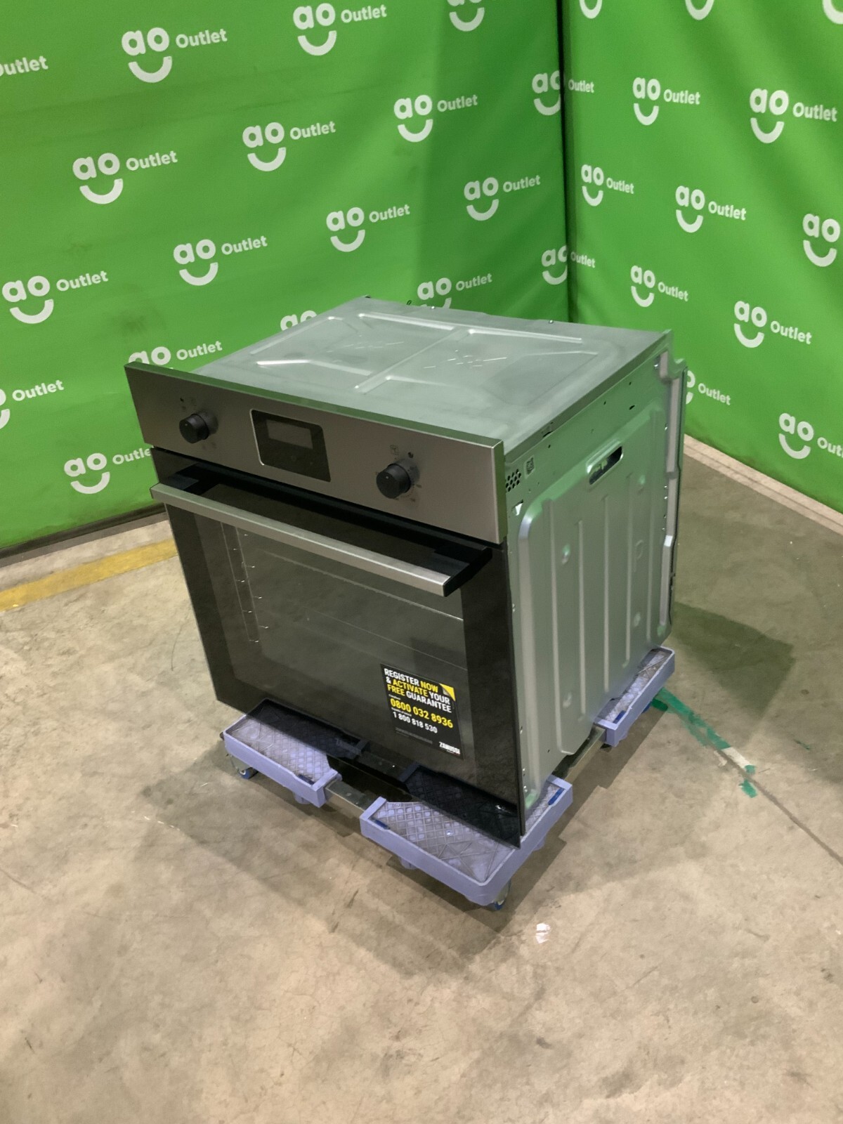 Zanussi Built In Electric Single Oven Stainless Steel ZOHNX3X1 LF72095 7332543722334 eBay