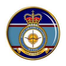 RAF Station Wyton Pin Badge