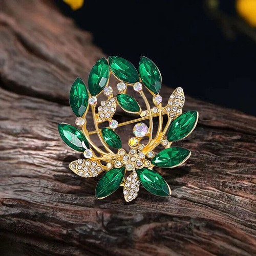 Wendalern Broche Feuille De Ginkgo Broche Perle Feuille | FindTheDeal