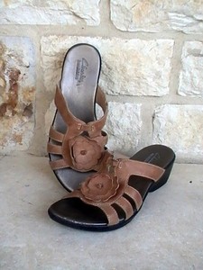 clarks bendables wedge sandals