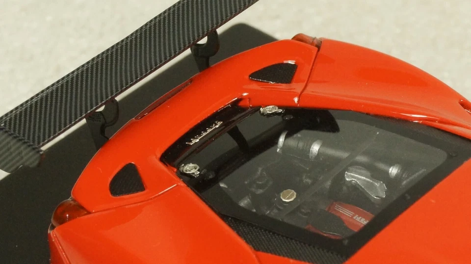 FERRARI 488 CHALLENGE 2017 ROSSO SCUDERIA LOOKSMART LS476C 1:43 RED ROT ROUGE - Photo 3/4