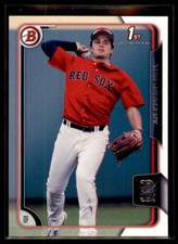 2015 Bowman Draft Tate Matheny #89 Boston Red Sox