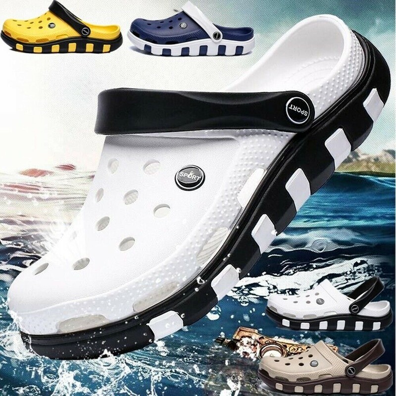 PANTOFOLA D’ORO Zoccoli slip on da giardino mules per uomo sandali sportivi spiaggia acqua ciabatte scarpe US