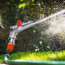 360° Adjustable Lawn Irrigation Spray Gun Large-scale Agricultural Sprinkler Gun