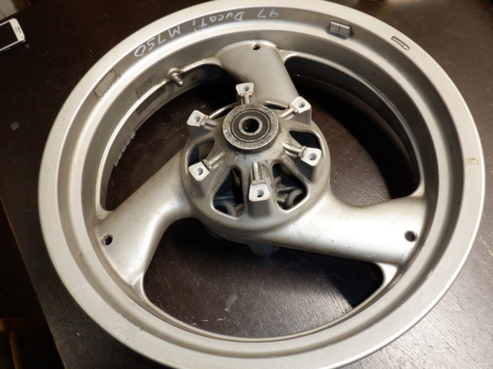 1997-2001 Ducati M750 | Rear Wheel Rim 17 x 4.50 | Used OEM | eBay