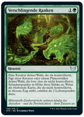  Magic the Gathering - Verschlingende Ranken - STX-DE126 MtG NM