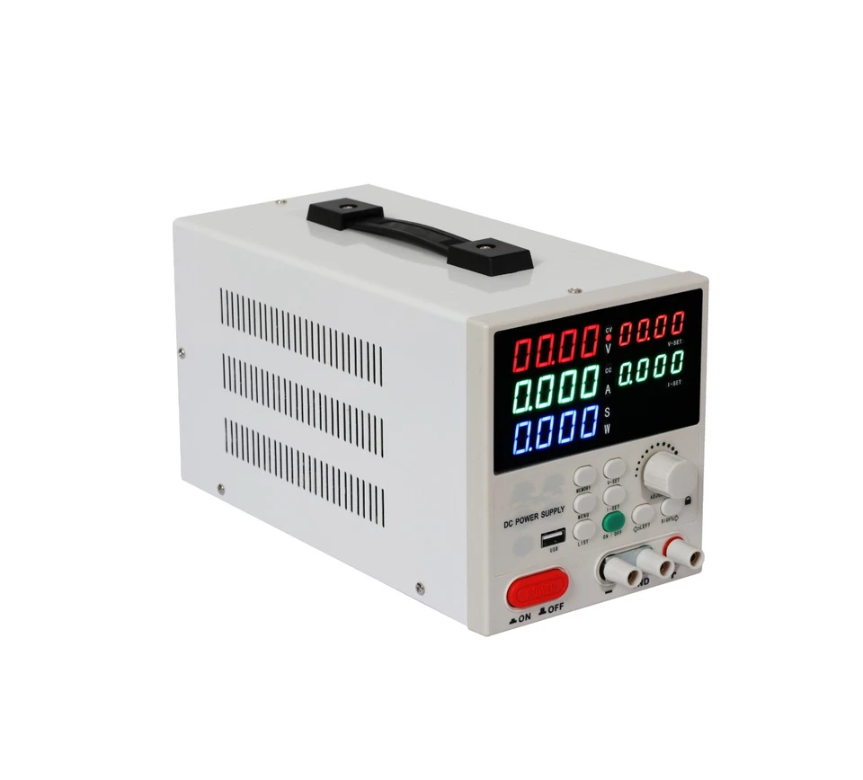 adjustable 0-62.00V 0-6.000A with MCU can MODBUS RS485/RS232/USB - Image 3 of 4