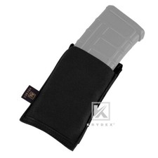 KRYDEX Single 5.56 Fast Draw Mag Pouch Tactical Magazine Carrier MOLLE Black