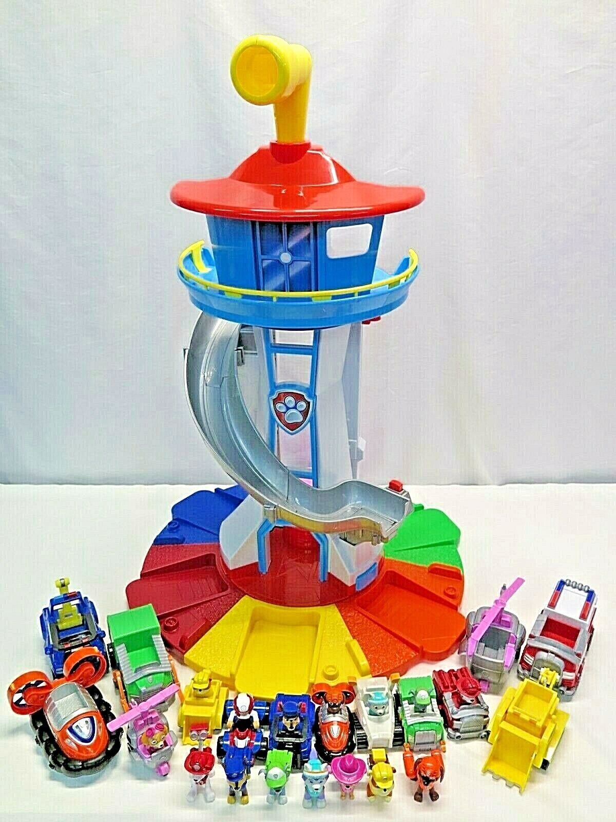 Paw Patrol My Size Lookout Tower Complete with 21 Vehicles & Fig