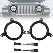 9'' inch Round LED Headlight Mounting Bracket Ring Adapter for Jeep Wrangler JL
