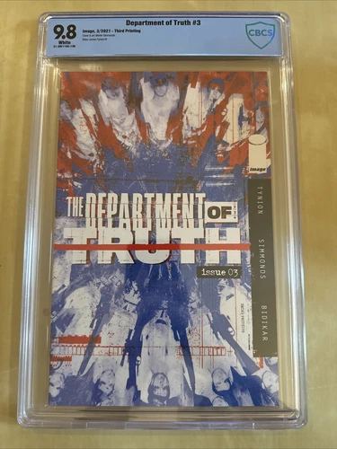 Department of Truth #3 - CBCS 9.8 - Third Printing