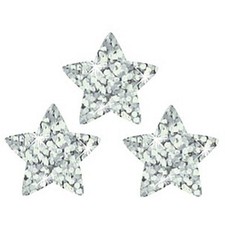 Silver Sparkle Stars superShapes Stickers-Sparkle, 400 ct Trend Enterprises Inc.
