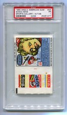 1960 Anglo American Gum Sports Parade w/ Tab 25 Sonja Henie PSA 1 Skating Card