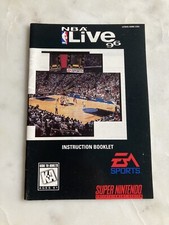 NBA Live 96   SNES   Manual