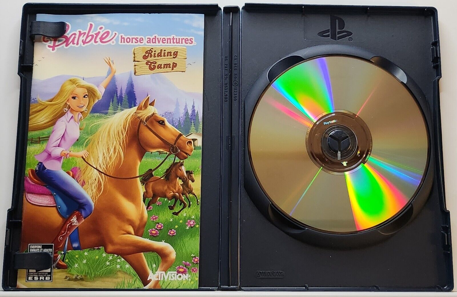 Barbie Aventura de Cavalos Jogo do filme - Barbie Horse Adventures : Riding  Camp - Playstation 2 