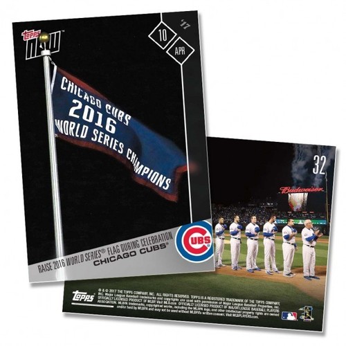 2017 Topps Now 32 CHICAGO CUBS