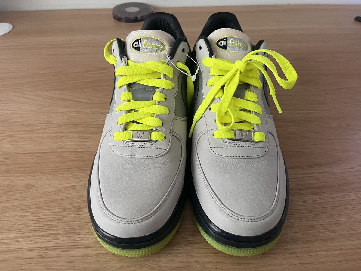Nike Air Force 1 Supreme Max Air 95 Natural Grey Neon 318772-001, Size 10 Nike Air Force 1 Low Air Max 95 318772 001 | SoleyGrail main image 3