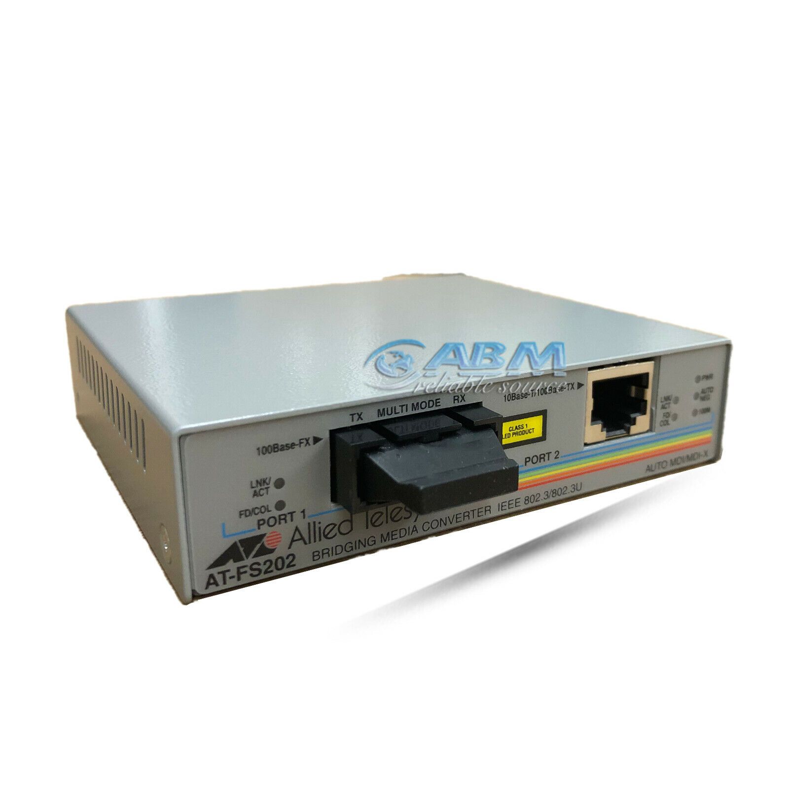 ALLIED TELESIS AT-FS202-90 Fast Ethernet SC Media Converter