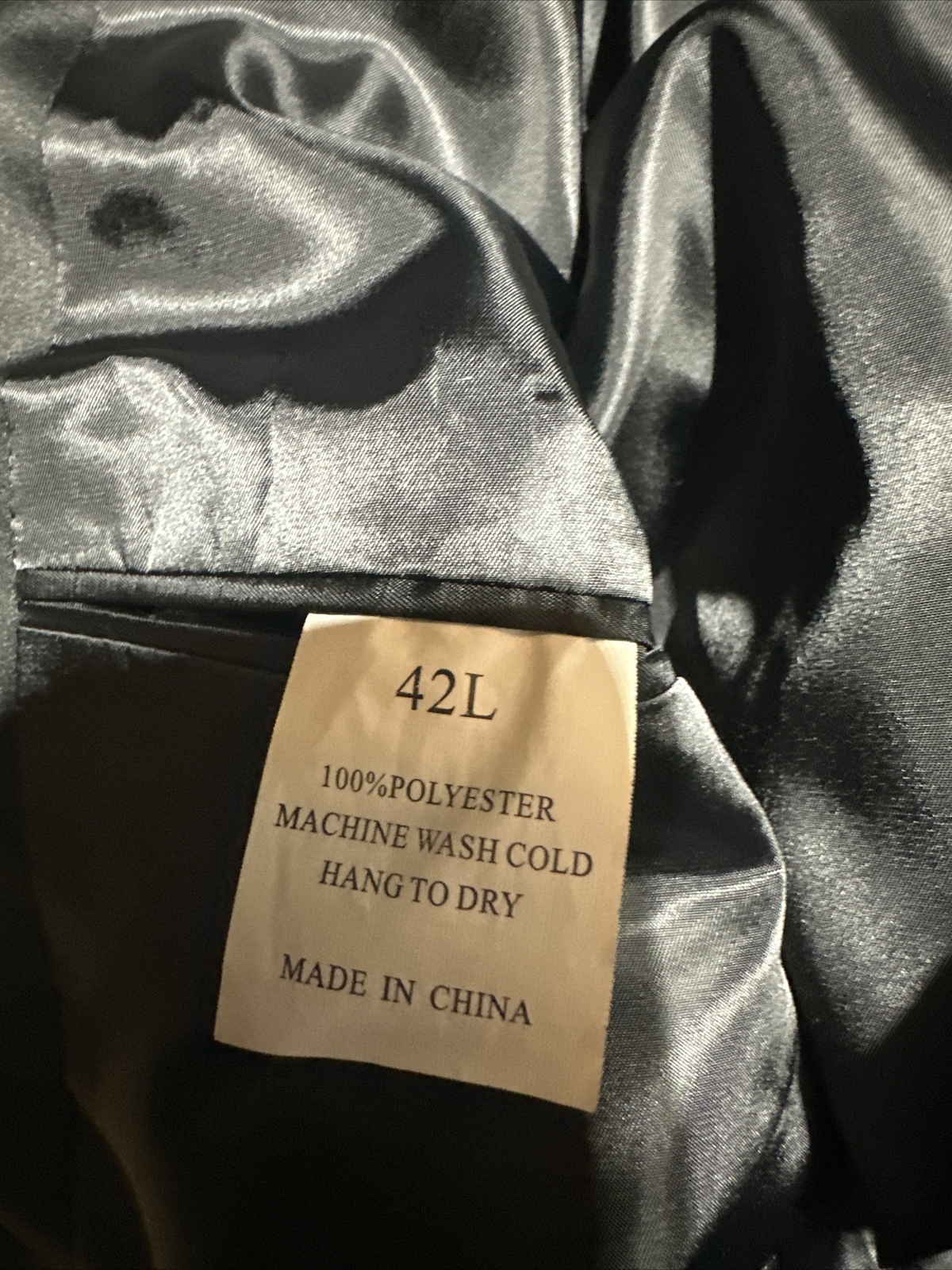 Southeastern Performance Black Suit Jacket Sport … - image 6