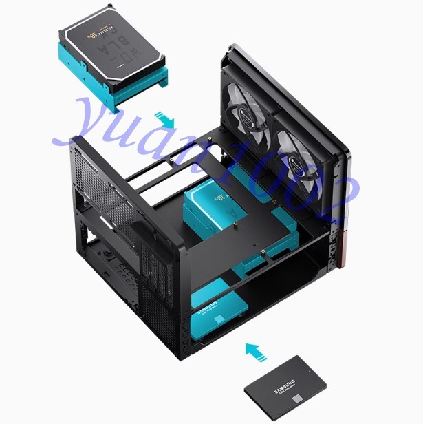 NEW JONSBO V12 Black mini case MATX/Type-C Fast delivery | eBay