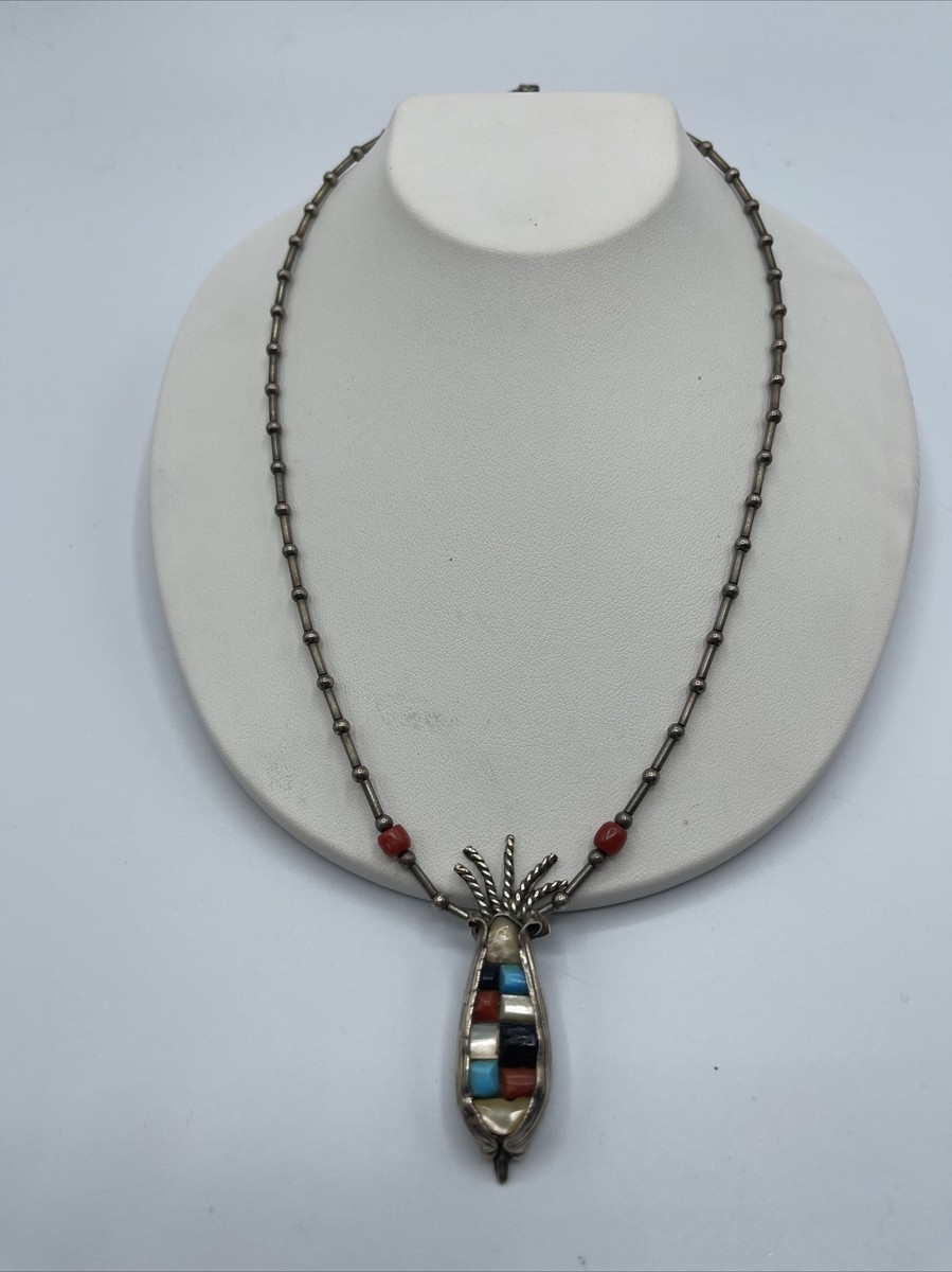 アクセサリー indian jewelry navajo necklace Authentic Native America Indian Jewelry Navajo Zuni Tribe