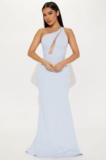 Fashion Nova One Sleeve Gown (Medium)