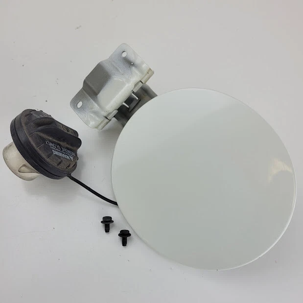 2003-2007 Nissan Murano Fuel Tank Door White With Screws OEM Foto 2 de 4