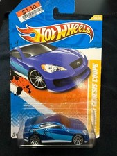 2011 Hot Wheels New Models HYUNDAI GENESIS COUPE 50/50 Blue NIP