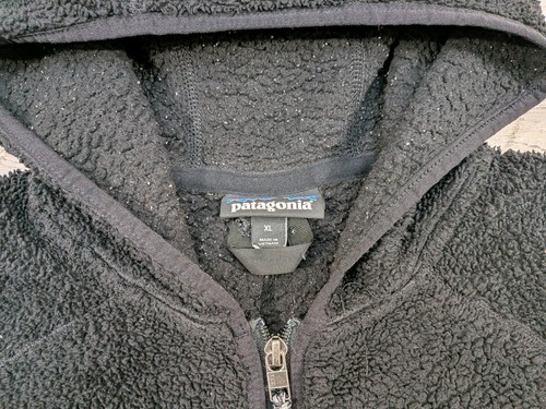 Patagonia Hoodie Mens Extra Large Black Fleece Los Gatos Full Zip 25922 - Bild 2 von 17