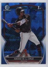 2023 Bowman Sapphire Edition Chrome Prospects Abdias De La Cruz #BCP-34 13sa