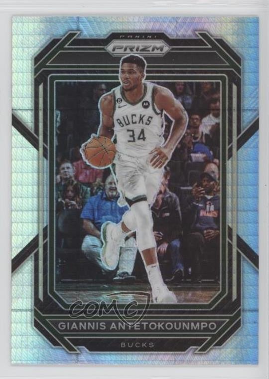 2022-23 Panini Prizm Hyper Prizm Giannis Antetokounmpo #96 05mq