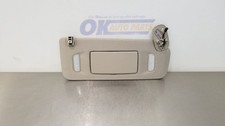 12 Chevy Silverado 1500 Sun Visor Right Passenger Gray Illuminated