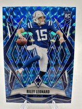 2025 Panini Phoenix - Rookies Riley Leonard #170 Light Blue Pyramids /385 (RC)