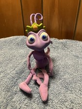 Vintage Disney Pixar A Bug's Life Princess Dot Plastic/Plush Doll Mattel Ant