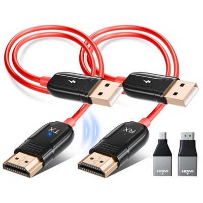 Wireless HDMI Transmitter and Receiver, 4K Decode 1080P60Hz Ultra HD Video Ou...