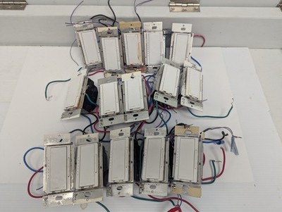 Lot of (15) Lutron Switches - (HWD-6D) - Preowned